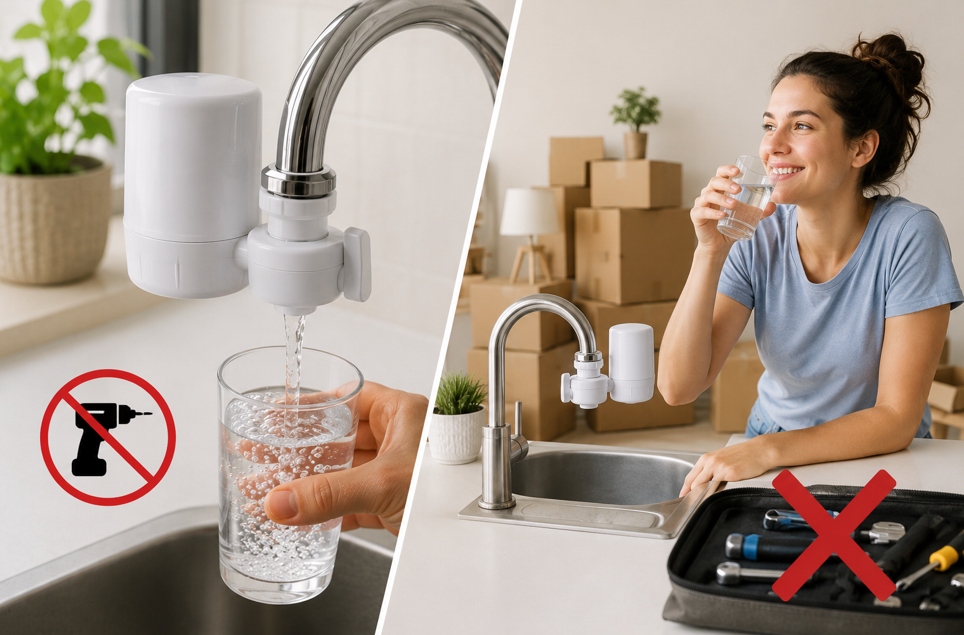 No Drill No Problem: Easy Water Filtration for Tenants