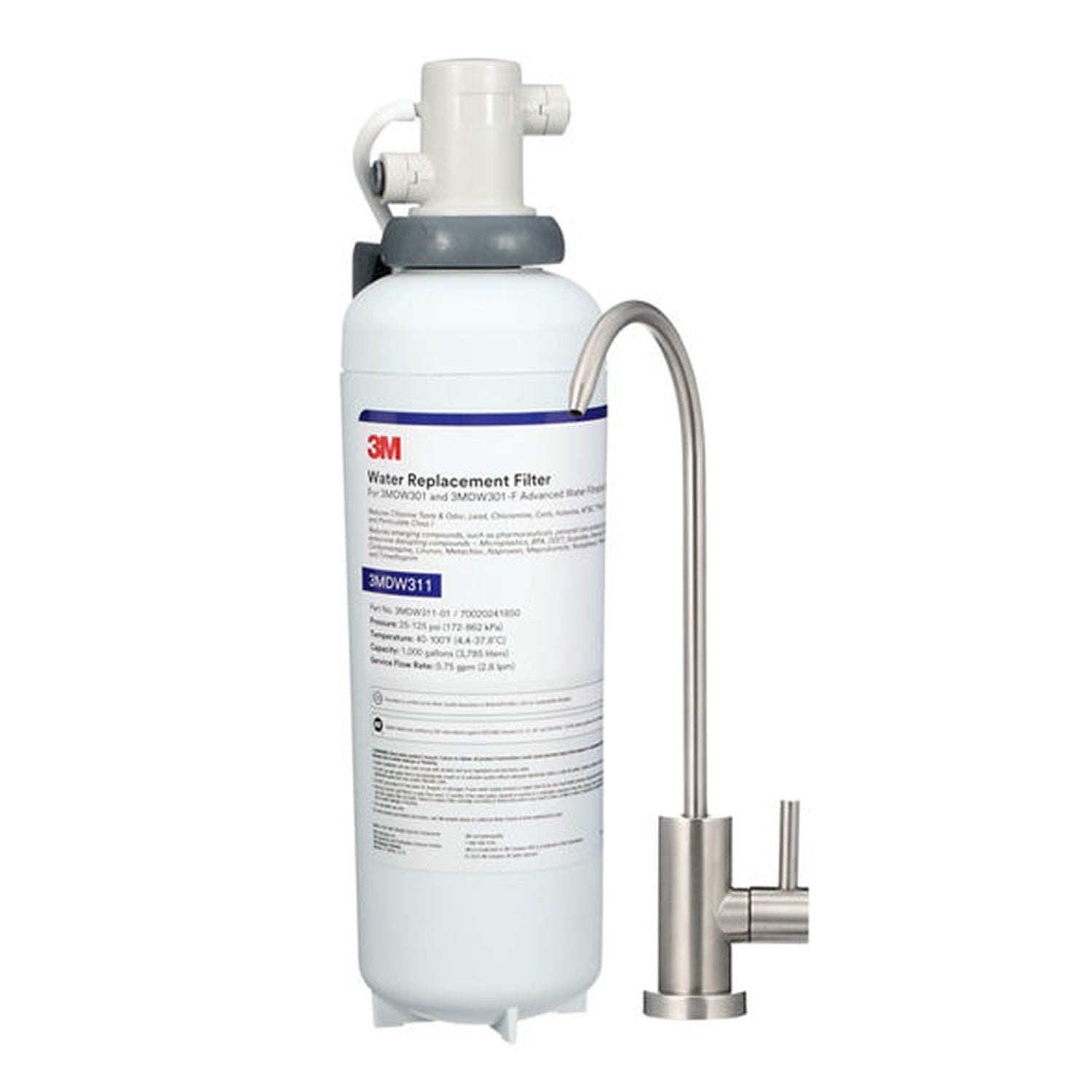 3MDW301-F Under-Sink Water Filtration System